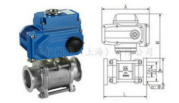 電(dian)動(dòng)真空球閥結構圖