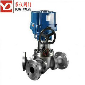 電(dian)動(dòng)Y型三通(tong)球閥